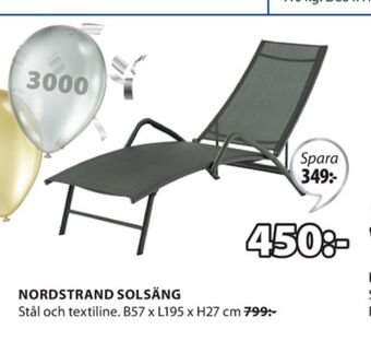 JYSK Solsäng erbjuda