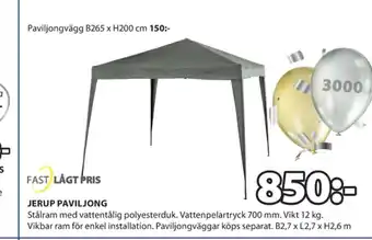 JYSK Paviljong tillbehör erbjuda