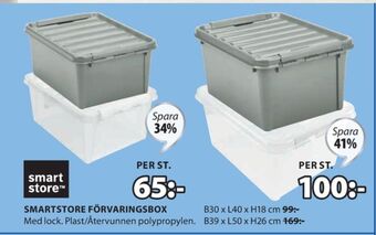 JYSK SmartStore Förvaringsboxar erbjuda