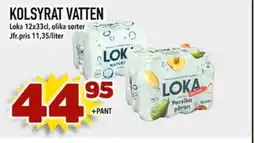 Prisma Mat LOKA Kolsyrat vatten erbjuda