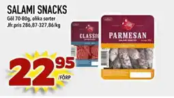 Prisma Mat GÖL Salami snacks erbjuda