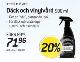 thansen Däck och vinylvård, SEK 71.96 erbjuda