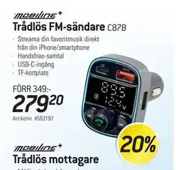 thansen Trådlös FM-sändare, SEK 279.2 erbjuda