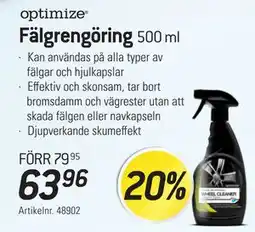 thansen Fälgrengöring, SEK 63.96 erbjuda