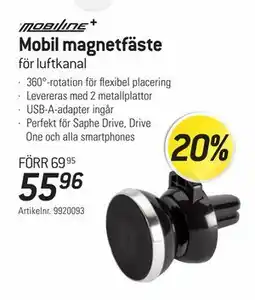 thansen Mobil magnetfäste, SEK 55.96 erbjuda