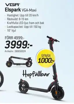 thansen Elspark, SEK 3999 erbjuda