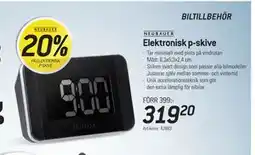 thansen Elektronisk p-skive, SEK 319.2 erbjuda