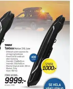 thansen Takbox, SEK 9999 erbjuda