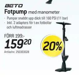 thansen Fotpump, SEK 159.2 erbjuda