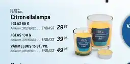 thansen Citronellalampa erbjuda