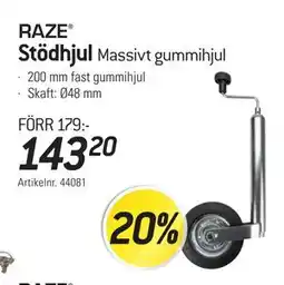thansen Stödhjul, SEK 143.2 erbjuda