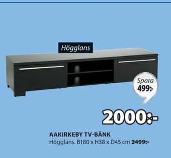 JYSK TV möbel erbjuda