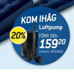 thansen Luftpump, SEK 159.2 erbjuda