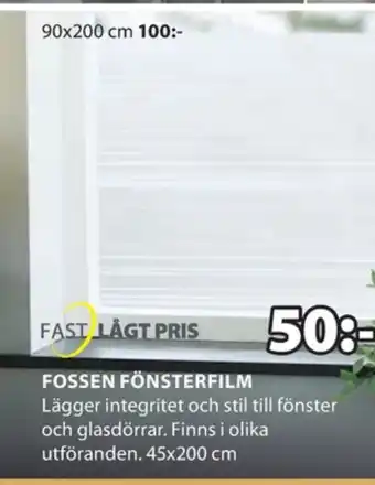 JYSK Fönsterfilm erbjuda