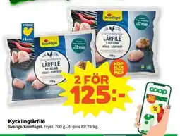 Coop Kronfågel Kycklinglårfilé erbjuda