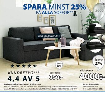 JYSK Soffbord erbjuda