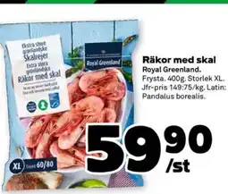 Coop Räkor med skal erbjuda