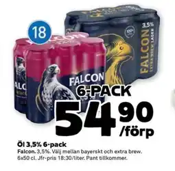 Coop FALCON Öl 3,5% erbjuda