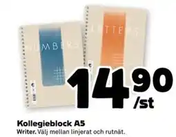 Coop Kollegieblock A5 erbjuda