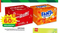 Coop Läsk 6-paCoca-Cola erbjuda