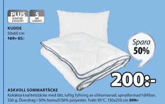 JYSK Täcke erbjuda