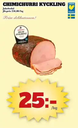 Bonum Matmarknad Chimichurri kyckling erbjuda