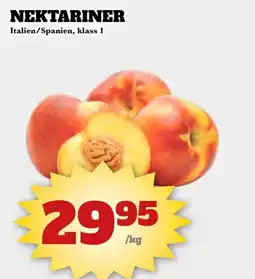 Bonum Matmarknad Nektariner erbjuda