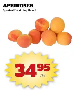 Bonum Matmarknad Aprikoser erbjuda
