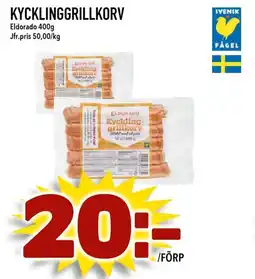 Bonum Matmarknad ELDORADO Kycklinggrillkorv erbjuda