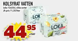 Bonum Matmarknad LOKA Kolsyrat vatten erbjuda