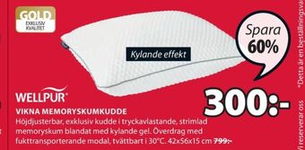 JYSK Wellpur Huvudkudde erbjuda