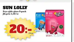 Bonum Matmarknad SUN LOLLY erbjuda