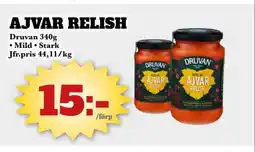 Bonum Matmarknad AJVAR RELISH erbjuda