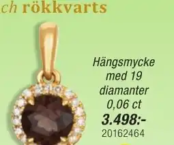 Guldfynd Hängsmycke med 19 diamanter 0,06 ct 3.498:- 20162464 erbjuda