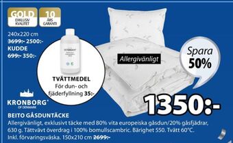 JYSK Kronborg Täcke erbjuda