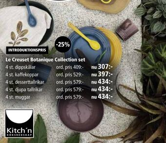Kitch'n Le Creuset Tallrikar erbjuda