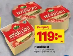 City Gross Hushållsost, SEK 119 erbjuda