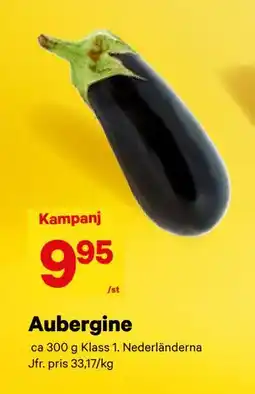 City Gross Aubergine, SEK 9.95 erbjuda