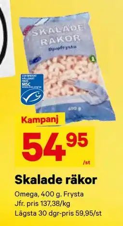 City Gross Skalade räkor, SEK 54.95 erbjuda