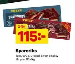 City Gross Spareribs, SEK 115 erbjuda