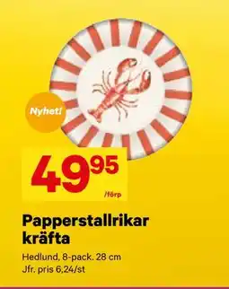 City Gross Papperstallrikar kräfta, SEK 49.95 erbjuda