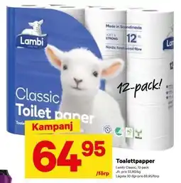 City Gross Toalettpapper, SEK 64.95 erbjuda