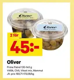 City Gross Oliver, SEK 45 erbjuda