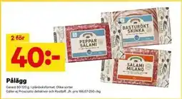 City Gross Pålägg, SEK 40 erbjuda