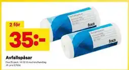 City Gross Avfallspåsar, SEK 35 erbjuda