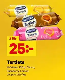 City Gross Tartlets, SEK 25 erbjuda