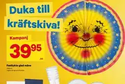 City Gross Festlykta glad måne, SEK 39.95 erbjuda