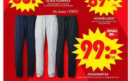 ICA Maxi JOGGINGBYXA erbjuda