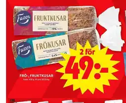 ICA Maxi FRÖ-, FRUKTKUSAR erbjuda