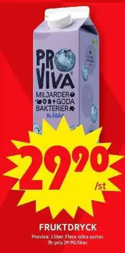 ICA Maxi FRUKTDRYCK erbjuda